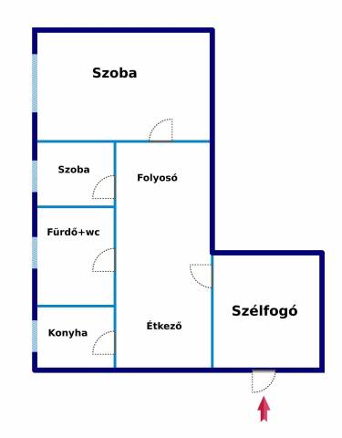 Eladó 70 m2-es téglalakás Debrecen - Debrecen - Tégla lakás 6