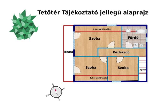 Eladó 140 m2-es családi ház Budapest XVI. kerület, Simongát utca - Budapest XVI. kerület, Simongát utca - Családi ház 16