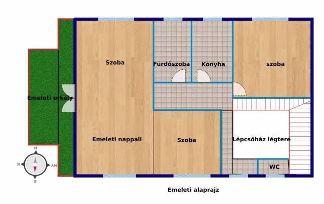 Eladó 240 m2-es családi ház Budapest III. kerület, Lilla utca - Budapest III. kerület, Lilla utca - Családi ház 14