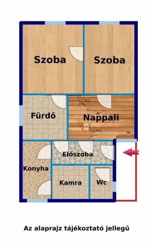 Eladó 70 m2-es családi ház Tokod - Tokod - Családi ház 9