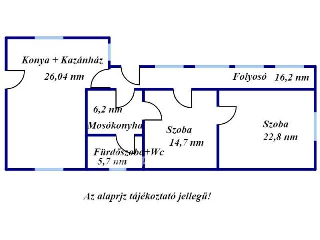 Eladó 91 m2-es családi ház Okány, Nyugodt - Okány, Nyugodt - Családi ház 16