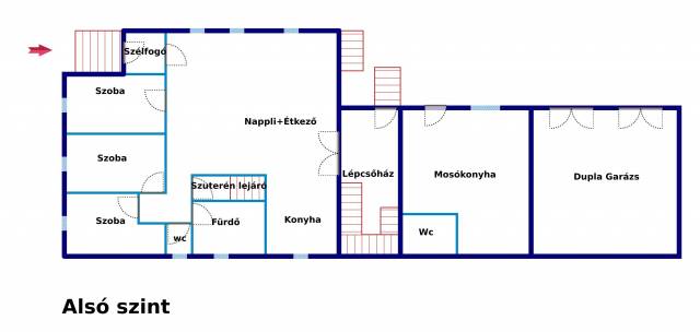 Eladó 145 m2-es családi ház Baja - Baja - Családi ház 23