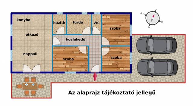 Eladó 80 m2-es családi ház Veszprém - Veszprém - Családi ház 3