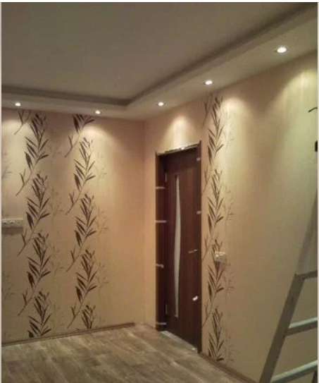 Ремонт квартир. Поклейка обоев в Мурманске фото 5