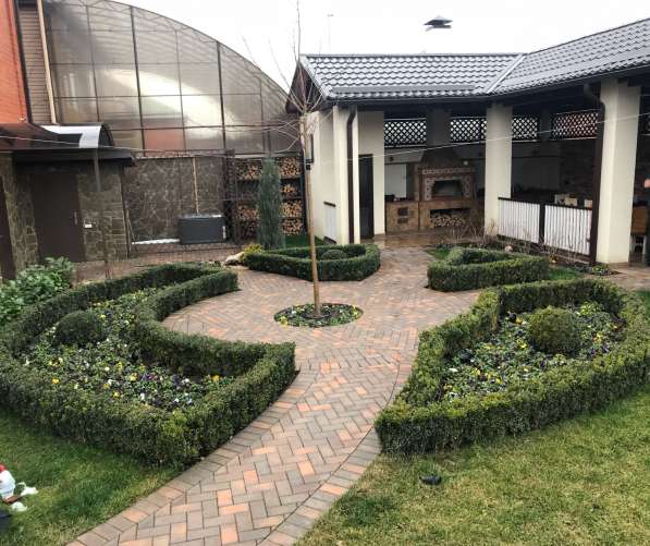 Укладка тротуарной плитки в Краснодаре фото 3