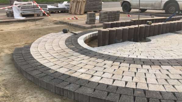 Укладка тротуарной плитки в Краснодаре фото 6
